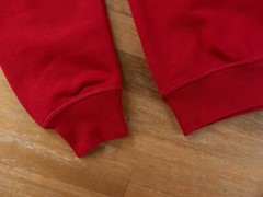 (NO CUSTOMS TAX) VIVIENNE WESTWOOD red sweatshirt w orb logo embroidery Medium