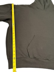 Fear of God Essentials Men’s Size XLG Stretch Limo Black Hoodie NWT