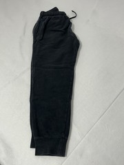 Nike Men’s Medium Black Jogger Sweatpants Swoosh Athletic Track Pants