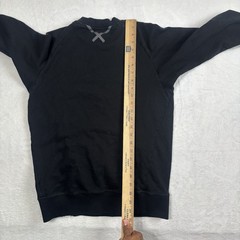 Adidas Black Long Sleeve Fleece Pullover Sweatshirt Men’s XS Activewear Athletic