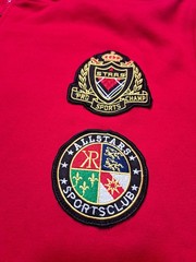 Krisp NYC ALL STARS Sweatshirt Hoodie XL Patches Sports Club Drawstring, Pockets