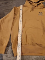 Burlebo Hoodie Mens Medium Duck and Dog Graphic Pullover Outdoors Hunter NEW
