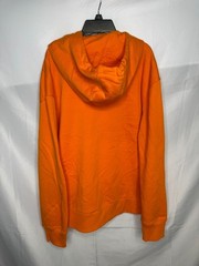 Mode Of One Mens Voltage Orange Kangaroo 80% cotton Pocket Fleece Hoodie Size L