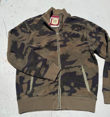 Men’s Old Navy Sweatshirt Camo M Full Zip Streetwear Woodland Modern City War