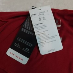 Louis Garneau Lemmon Long Sleeve 2 Bike Cycling Zip Jersey (Men 2XL)