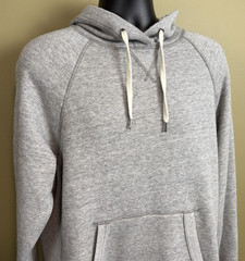 Fieldworth French Terry Pullover Hoodie Sweatshirt Men’s Size Large Gray