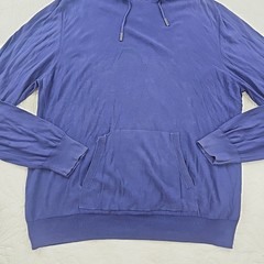 Burberry Brit Men’s Dark Blue Purple Pullover Hoodie Size 2XL 100% Cotton