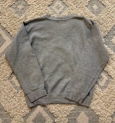 Harvard University Vintage Sweatshirt Size Small Gray With Burgundy Print