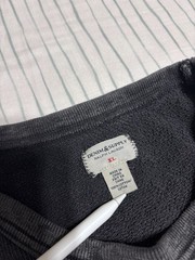 Denim & Supply Ralph Lauren Sweatshirt XL Distressed V-Stitch 100% Cotton Grunge