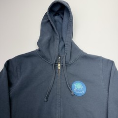 Pearl Izumi Endure And Enjoy 365 Men’s Full Zip Patch Hoodie Sz M Blue