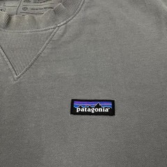 Patagonia Sweatshirt Mens L Gray Regenerative Organic Cotton Sustainable Hike LS