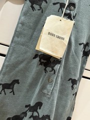 NWT Bobo chooses Horses Bodysuit 3-6 M