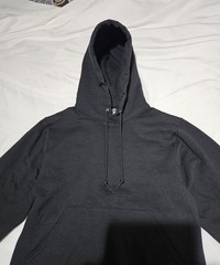 Jerzees NuBlend Hoodie Mens Small Black Pullover Hooded Sweatshirt