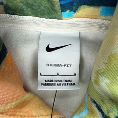 Nike Hoodie Men Large Multicolor Standard Issue Therma Fit Basketball Sweatshirt