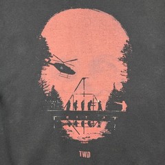 The Walking Dead AMC Hoodie Sweatshirt Sz M 2020 Rick Grimes Walker Horror TV