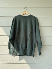 Vintage Champion Reverse Weave Tulane Green Graphic Crewneck Sweatshirt Mens XL