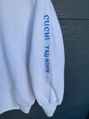 Vtg US 240th Assault Helicopter Company Sweatshirt XL Greyhounds MAD DOG Vietnam