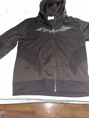 DC Comics The Batman Zippered Hoodie Jacket XL