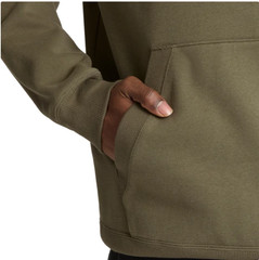 PUMA Men’s Fleece Hoodie Regular Fit Kangaroo Front Pocket Green Size XXL