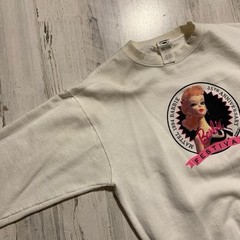 Mattel Barbie Festival 1990s Vintage Sweatshirt Men’s M White