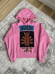 Gucci Pineapple Sweatshirt Pink Size XXS (no neck tag)