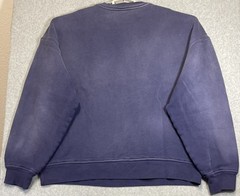 Blanks by Thirteen Men 2XL Faded Blue/Purple Cotton Heavyweight Sweatshirt USA