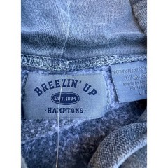 Breezin’ Up Hamptons Full Zip Hoodie Mens L Good Times Navy Blue NWT