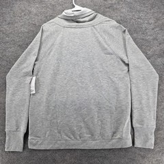 Jockey Sweatshirt Womens Large R&R Cowl Neck Brushed Fleece Pullover Cozy Top