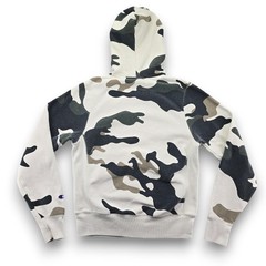 Champion Hoodie Men’s Small Reverse Weave Camo Pullover Cotton Blend