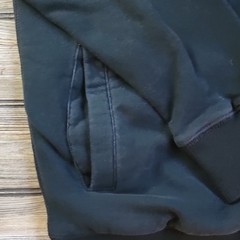 Goodfellow & Co Men’s Black Full-Zip Fleece Hoodie w/ Pockets, XL Regular