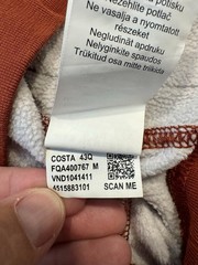 Costa Hoodie Sweatshirt Mens Medium Pullover Active Sport Logo Performance