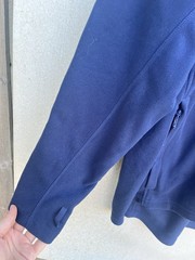 Berghaus Navy Blue Mens Full Zip Fleece Jumper Hiking Walking – Large