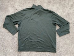 Nike Jacket Mens Extra Large Dri-Fit 1/4 Zip PC Track & Field Logo Gray
