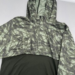 Under Armour Mens Sportstyle Wind Anorak Jacket Half Zip Pullover Large L Camo