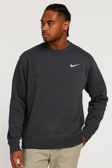 Nike Training Crewneck Sweatshirt, Men’s Pullover Fleece Sweatshirt, Grey
