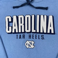 Carolina Blue UNC Tar Heels Champion Mens L Hoodie Embroidered Pullover