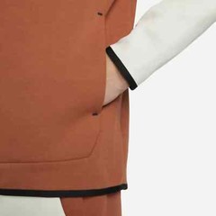 Nike Tech Fleece Windrunner Hoodie Burnt Sunrise Orange Bone CU4489-825 2XL Men