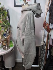 NWT NIP ESSENTIALS Fear Of God HOODIE Men’s Medium Dark Oatmeal – PACSUN