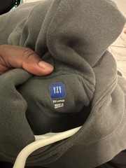 Real Authentic Yeezy Gap Balenciaga Dove Hoodie Dark Green XXL With Receipts