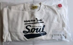 TRIPPLE 5 SOUL 555 SOUL CREWNECK SWEATSHIRT CREAM SIZE XL