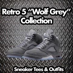Sweatshirt To Match Jordan 5 Wolf Grey AJ5 – Fearless Sweater