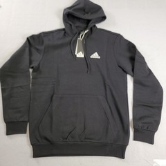 Adidas Mens Feelcozy Hoodie Black Sz M GV5294 (863-868)