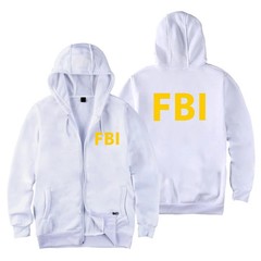 New Men’s Jacket High Quality FBI Printed Outdoor Sports Jacket Windproof Jacket