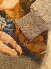 Vivienne Westwood MAN Boucher Painting Long Sleeve Sweatshirt Grey Size 44