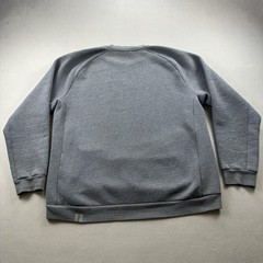 Levis Commuter Sweatshirt Mens 2XL Gray Fleece Crewneck Reflective Bike Cycling