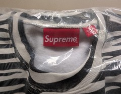 Supreme Box Logo Crewneck Sweatshirt 2022 Fall/Winter Men’s Large Zebra Sealed