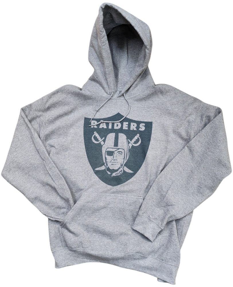 Men’s Raider Nation Hoodie Vintage Graphic Print Design New gift Soft Style