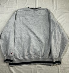 Champion Men’s XXL University Script Sweatshirt Light Heather Gray EUC
