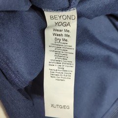 NEW Beyond Yoga Freefit Mens Full Zip Hoodie Navy Blue Size XL