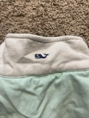 Vineyard Vines Sweatshirt Mens XL Multicolor Striped 1/4 Zip Mock Neck Logo